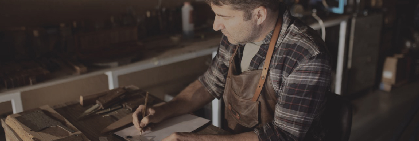 Designing the knife at the bench